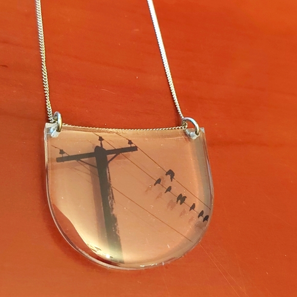 Sterling silver statement necklace - Picture 2 of 9